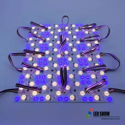 Programmierbares Magic DC24V Rgbic DMX512 quadratisches LED-Modul-Blockchain für Leuchtkästen