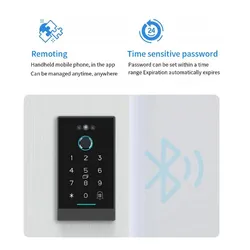 Berührungsfreies Tastatur-RFID-Zugangskontrolllesegerät RFID-Zugangskontrolle mit System