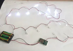 LED Taschenlampe LED Licht Schaltung Eine LED blinkende LED Modul