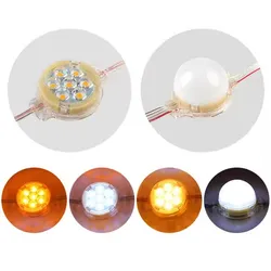 24V 50mm Ponto de Luz LED RGB SMD 5050 Módulo Programável RGB 30PCS Fita