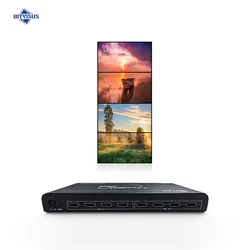 Controlador avançado de display LCD com funções de matriz e composição de imagens