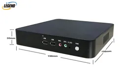 Mini PC Barebone Windows 10/ Caixa PC Linux