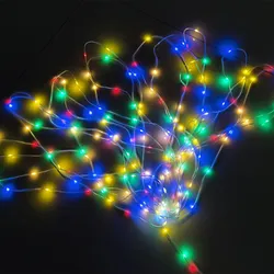 DC 24V Fita de Luz de Natal LED Mini Rope Multicolorida