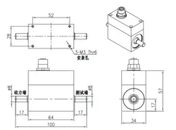 Kleinwellen-Dynamik-Drehmomentmesssensor Gts209