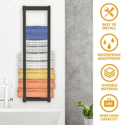 Rostbeständig, einfach zu installieren, verschiedene Arten von Wandhakenregalen