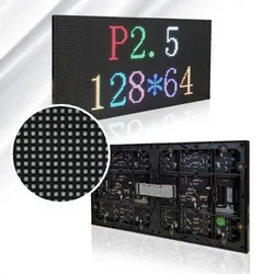 Werbe-Billboard-LED-Anzeigebildschirm P2.5 RGB wasserdichtes Outdoor-LED-Modul