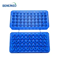 Suportes para tubos de ensaio multifuncionais de plástico com preço de fábrica para laboratório