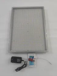 Hängender LED-Dynamik-Leuchtkasten, Fensterrahmen-Poster, Werbe-LED-Anzeigeschild A3 Tragbares LED-Poster