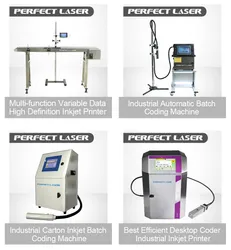 Hoge Resolutie Online Inkjet Printer Datum Batchnummer Codering Automatische Inkjet Printer