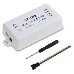Sp105e Magischer Bluetooth LED-Controller Pixel-Fernbedienung Aquarium Bluetooth APP-Steuerung für LED-Streifenlicht Magischer Controller