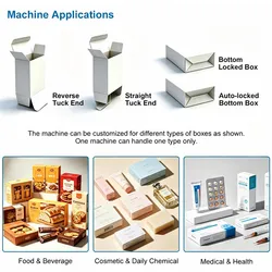 Automatische Verpackungsmaschine mit Reinigungsbox für Reinigungsmitteltuben, Kartoniermaschine für Tubenverpackungen