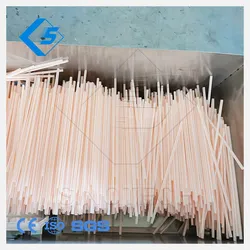 2022 Alta Velocidad Flexible 3 Máquina de Fabricación de Pajitas de PLA Biodegradable de Color con Rendimiento Estable a Precio de Fábrica