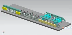 Automatische Stapel- und Bündelmaschine für Rohrherstellungsmaschine