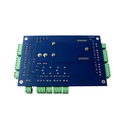 IP-basiertes Doppel-Tür TCP/IP Zutrittskontrollsystem Zutrittskontrollpanel mit einfacher Software