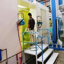 Sistema Automatizado Avançado de Transporte para Eficiência na Pintura a Pó