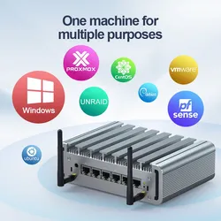 Sistema Mini PC Embutido Industrial Hystou Win10/11 Computador Mini Portátil