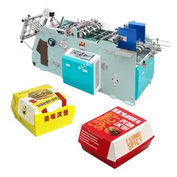Automatische biologisch abbaubare Hot-Dog-Box Papier-Lunchbox-Herstellungsmaschine