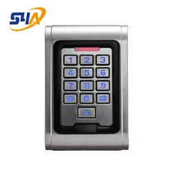 IP68 Controllo Accesso di Sicurezza in Metallo con Tastiera per Sistema di Controllo Accesso Supporta Carta RFID e Codice