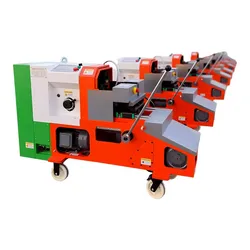 Intelligente Rohrgewindeschneidmaschine mit automatischem Schneidkopf