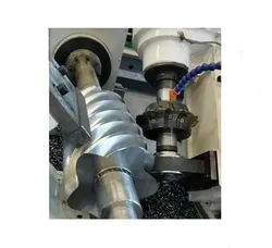 Luftkompressorrotor CNC-Helixrotorfräsmaschine Bearbeitung Dreischraubenpumpenrotor