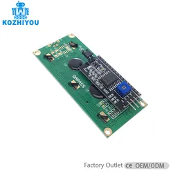 LCD 1602 I2c Modul Blau Licht Schwarzes Board Modul für Arduino
