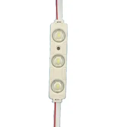 LED-Modul SMD2835 1.5watts 12V DC-Injektionslicht 3LED Linse für Werbeschilder