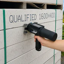 Impressora de Jato de Tinta de Grande Caractere Portátil para Codificação de Caixa de Papelão e Tubo de Madeira