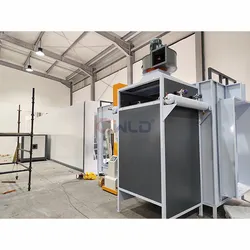 Preço de Fábrica Pequeno Forno de Cura de Pó de Alta Temperatura com Sistema de Aquecimento a Diesel