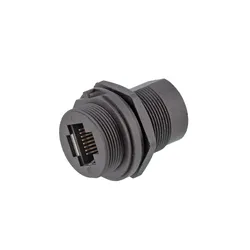 Conector Compacto RJ45 Versátil para Configuração de Rede Sem Esforço