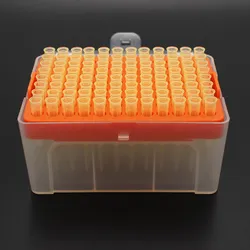Laboratório 10UL Dicas Suportes 96 Poços PP Pontas de Pipeta Caixa