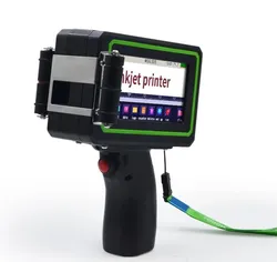 Máquina de Codificação a Jato de Tinta Portátil e Manual para Caixas de Papelão