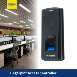 Sistema de Controle de Acesso por Impressão Digital com Tela Colorida Profissional para Segurança de Entrada