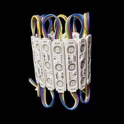 Hochwertige 3 LED Modul Beschilderung Anzeige Plakat 12V SMD 5050 RGB LED Modul Licht