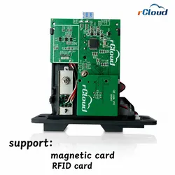 Eingebautes Bluetooth Magnetisches RFID-Kartenlesermodul mit 2D Barcode-Scanner
