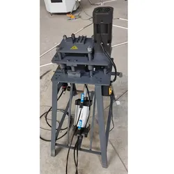 Máquina de Fazer Janelas e Portas de PVC UPVC Máquina de Estampagem de Dobradiça de Quadro de Porta Máquina de Dobradiça