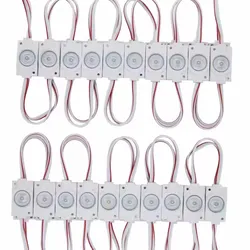 Mô-đun LED trắng 0.72W 12V DC 2LED Mô-đun ánh sáng 6000K 3000K cho biển hiệu kinh doanh, hộp đèn quảng cáo, chữ trang trí cửa hàng, chống nước Mô-đun LED