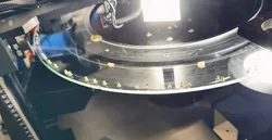 Visuelle Prüfmaschine für halbohle Nieten / automatische Inspektionsmaschine