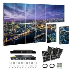 Colorlight X4s Video-Prozessor RGB Vollfarbmodul Innen-LED-Display Bildschirm Video-Controller USB-Anschluss Unterstützt HDMI DVI