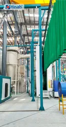 高性能塗装の自動粉体塗装システム