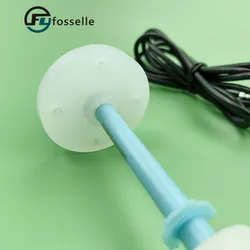 Sensore di livello liquido in acqua tipo galleggiante in plastica PP, interruttore a galleggiante personalizzato, indicatore di livello, trasmettitore di livello