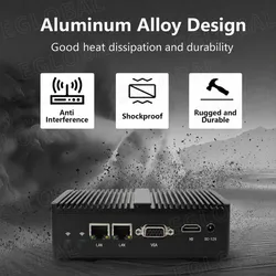 Eglobal günstigster J1900 Barebone-System eingebetteter Mini-Computer
