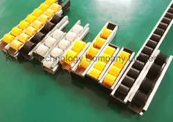 Kj-2046c Trilho de Rolamento para Deslizamento Suave em Rampa para Estante Modular de Armazenamento Lean