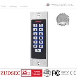Controle de Acesso com Cartão IC/ID RFID, Teclado à Prova d'Água para Sistema de Controle de Acesso