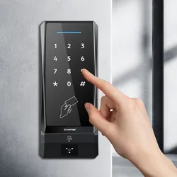 Sistema di controllo accessi con lettore di codici QR intelligente, NFC e Bluetooth, controllato da app, rete TCP/IP, resistente alle intemperie
