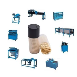 Máquina de Fazer Palitos de Dente Linha de Produção de Palitos de Dente