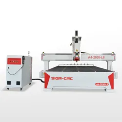 Jinan Sign CNC Atc Ahşap CNC Router Makinesi A4-2030-L8 Makine Modeli