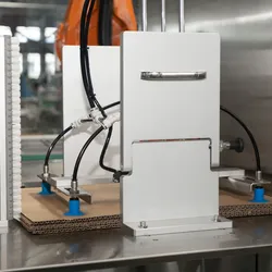 Máquina de Embalagem Tudo em Um, Eretor de Caixas, Carregador e Selador com Sistema de Empilhamento