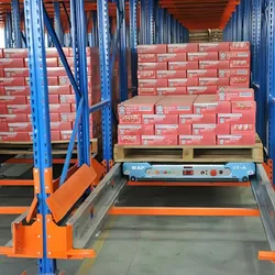 Sistema de Armazenagem e Recuperação Automatizado de Alta Qualidade, Sistema de Estantes com Transporte Automatizado, Armazém Logístico