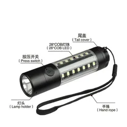 Mini-LED-Taschenlampe für Außenbeleuchtung Taschenlampe T6 LED-Taschenlampe