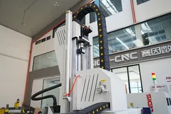 เครื่องกัด CNC แบบหัวสวิงควบคุมง่าย 4 แกน 1325 เครื่องกัด ATC สำหรับไม้และ MDF